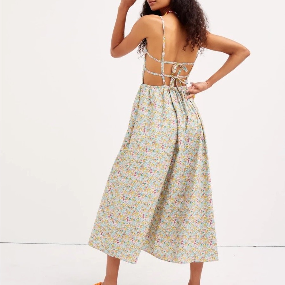 nwt FOR LOVE & LEMONS Midi Dress ✨ Size M - Picture 2 of 12